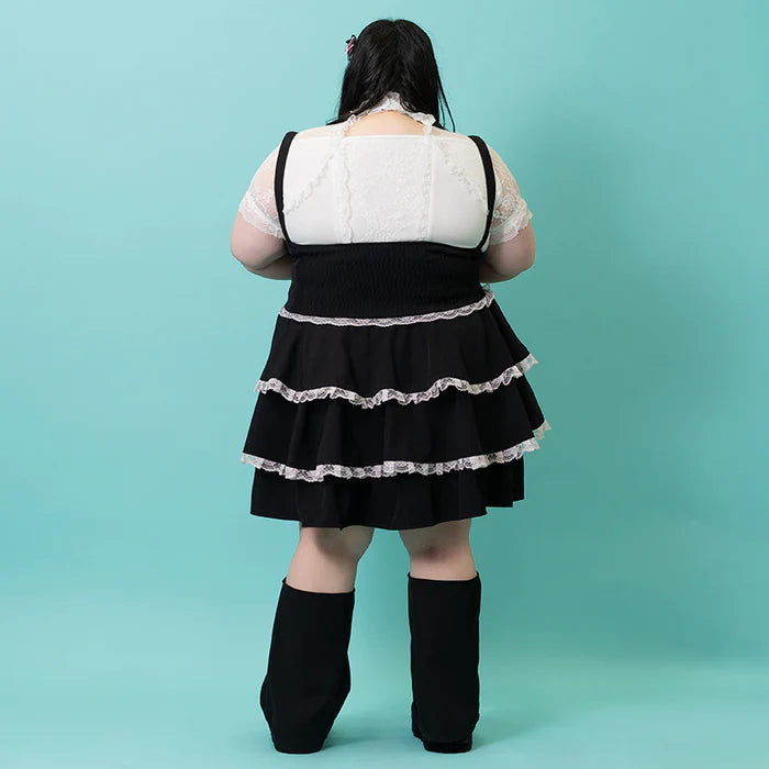 ACDC Rag Healing Heart Jumper Skirt - Plus Size